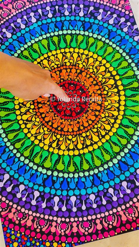 Chakras Mandala Chakras Yoga Decoyoga Dot Mandala Colorfull Arco