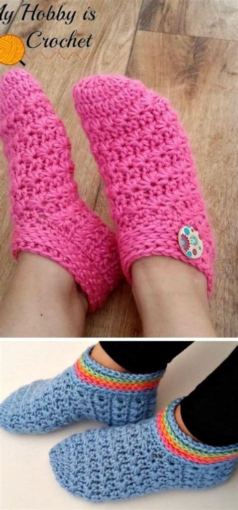 15 Crochet Moccasin Slippers Free Patterns Home And Garden Digest