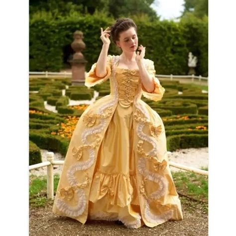 Queen Marie Antoinette Rococo Ball Gown Women S Gothic Victorian Dress