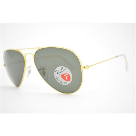 Óculos de sol Ray Ban aviator large mod rb3025L 001 58 tamanho 62