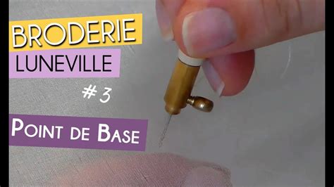 Broderie perlée de Lunéville découvrez la technique du point de