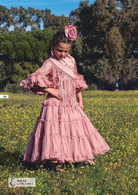 Colección Niña 2019 Creaciones Maricruz Vestido flamenco niña