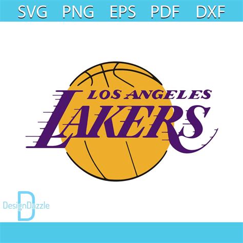 Los Angeles Lakers Basketball Team Svg Los Angeles Lakers L Inspire Uplift