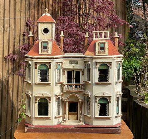 G And J Lines No 24 The Original ‘kits Coty’ Antique Edwardian Dolls House From 1912