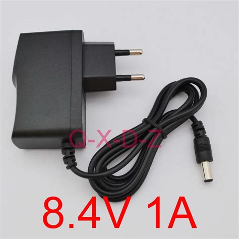 1pcs High Quality 8 4v 1a Polymer Lithium Battery Charger 8 4 V1a Power Adapter Charger Dual Ic