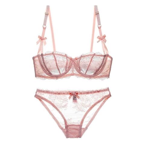 Ensemble de Lingerie Femmes Brassière Push up en Dentelle Ensemble