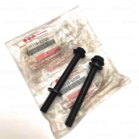 Qty 2 Cylinder Head Bolts Oemsgp Samurai 85 95 Sidekick 89 98 Ebay