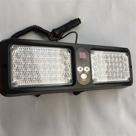 Códigos Luces Led Policía Estrobos Para Visera Envío gratis