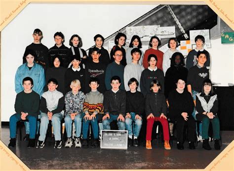 Photo de classe 4eme5 de 1996 Collège George Sand Copains d avant