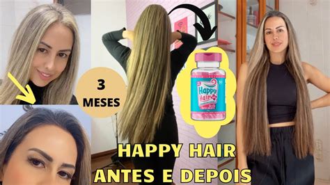 Happy Hair Meses De Resultado Happy Hair Funciona Youtube