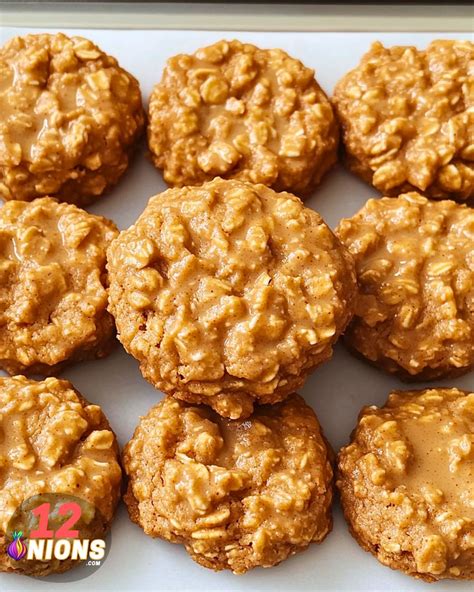 No Bake Peanut Butter Cookies