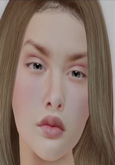 Second Life Marketplace Shape For Genus Head Strong Face T001