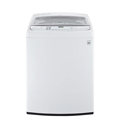 Shop Lg 49 Cu Ft High Efficiency Top Load Washer White Energy Star