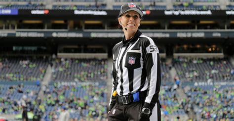 Meet Sarah Thomas: The Only Female Official in NFL Playoff History ...