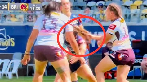 Nrlw Tackle Kennedy Cherrington Referred Straight To Judiciary For