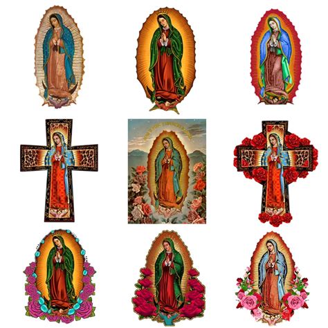 Our Lady Of Guadalupe Christian Virgin Mary Patches For Clothes Heat