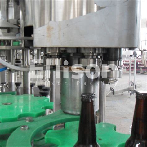 3000 Bph Full Automatic Glass Bottle Beer Filling And Brewing Machine