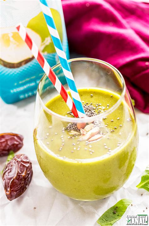 Vegan Spinach Smoothie Cook With Manali