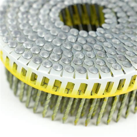 15° PLASTIC COLLATED DECKING COIL NAILS - DOME HEAD – AGrade Fasteners