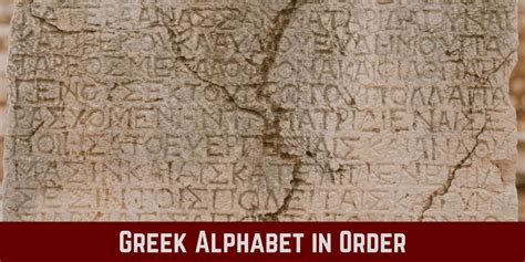 What are the 24 Greek Alphabet in Order? - The Reading Order