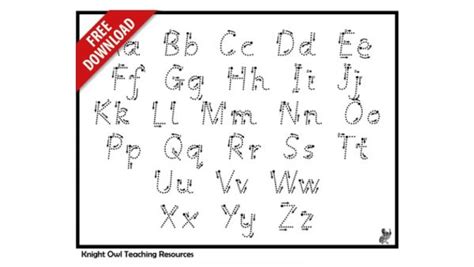 Letter Formation – Pre-Cursive