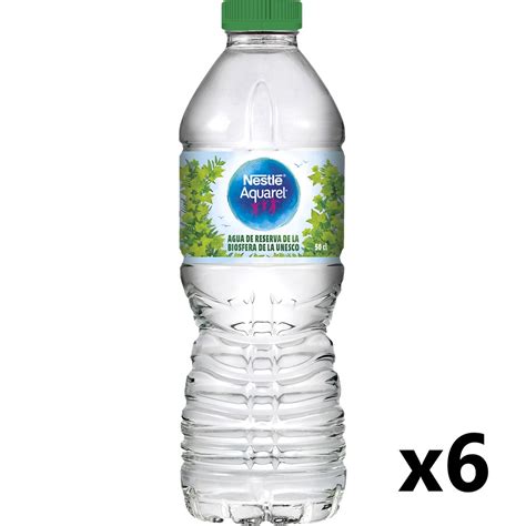 AQUAREL Agua Mineral 50cl Pack 6 Te Llevo El Agua