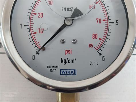 Wika En 837 1 Pressure Gauge 0 85 Psi Aeliya Marine