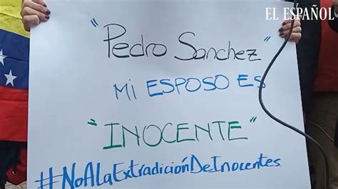 La esposa de Luis Quintero responsabiliza a Pedro Sánchez