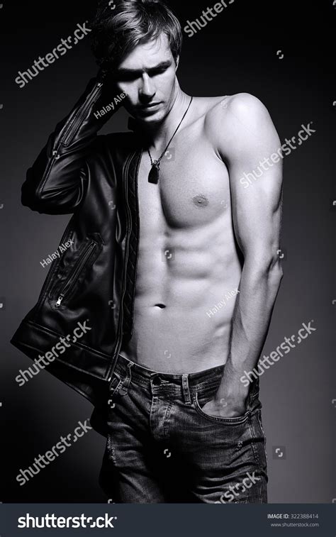 Young Handsome Muscled Fit Male Model Stock Photo 322388414 Shutterstock