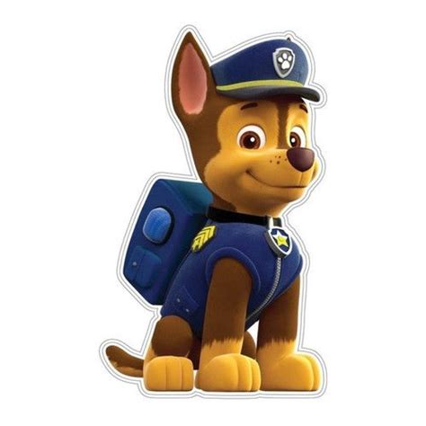 Wall Sticker Paw Patrol Chase Chase Paw Patrol Paw Patrol Paw