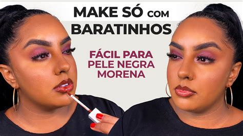 Maquiagem S Baratinhos Make Completa Poderosa Produtos