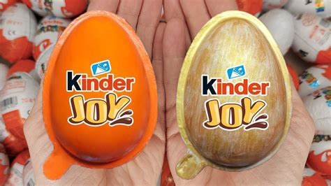 New 300 Yummy Kinder Joy Surprise Egg Toys Opening A Lot Of Kinder Joy Chocolate Asmr 73