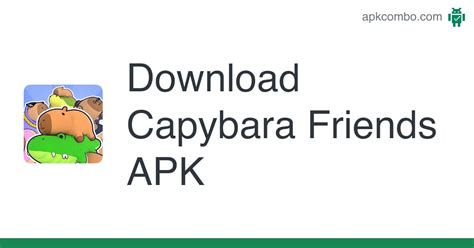 Capybara Friends APK (Android Game) - Free Download