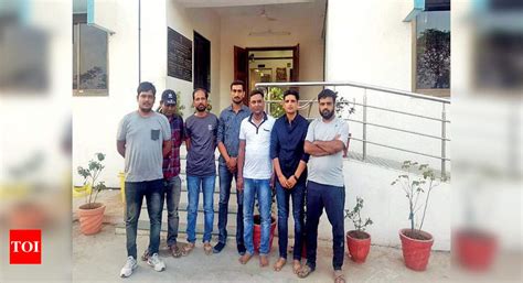 Rajkot Betting Racket Busted Seven Arrested Rajkot News Times Of