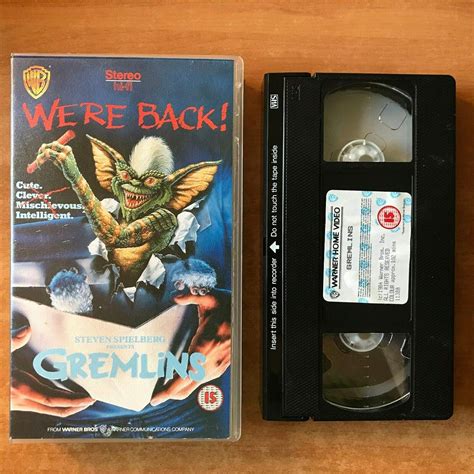 Gremlins VHS Zach Galligan Phoebe Cates Hoyt Axton Frances Lee