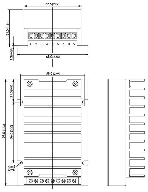 Tep Wi Traco Power Tep Wi Isolated Chassis Mount Dc