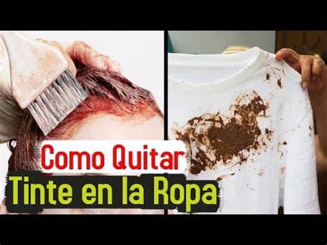 Gu A Pr Ctica Para Eliminar Manchas De Tinte Del Cabello En Prendas Blancas