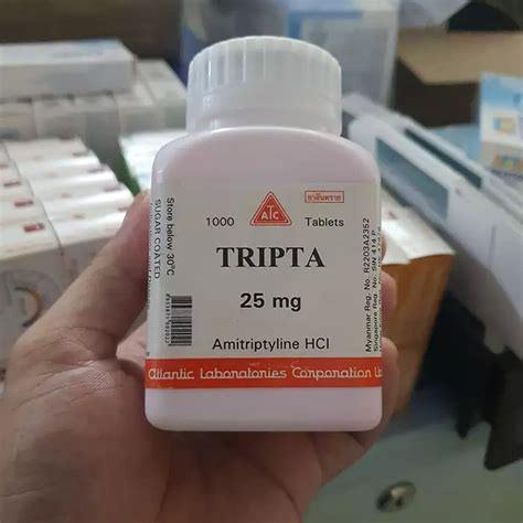 Tripta 25mg ATC 1000 viên - Thuốc điều trị trầm cảm | Nhà Thuốc Long Châu