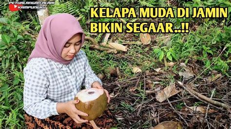 Janda Muda Cantik Aktivitas Di Kebun Bikin Mata Jadi Segaar Melihatnya