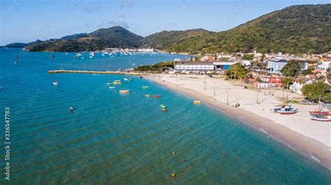 Foto De Porto Belo SC Aerial View Of Porto Belo Beach And City