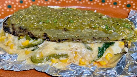 Receta Nunca Antes Vista De Nopal Empapelado Relleno De Rajas Con Queso