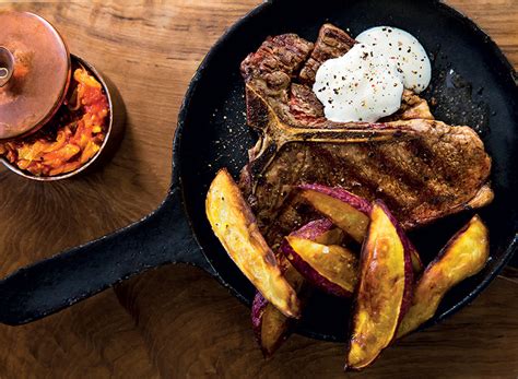 T Bone Steak And Chips