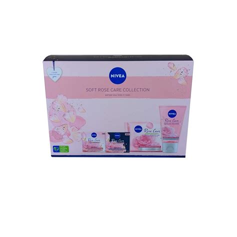 Nivea Soft Rose Care Body Pamper Skincare Set Day Cream Night Cream Mu Remove Wash Skin