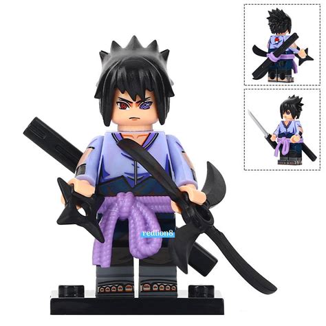 Sasuke Uchiha Anime Heroes Naruto Lego Compatible Minifigure Bricks