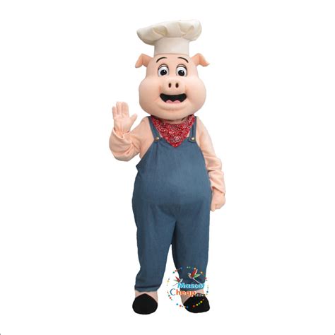 Cute Handsome Pig Mascot Costume 100 Top Quality