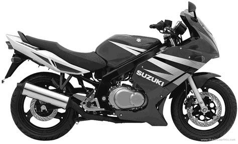 suzuki gsf blueprints  outlines