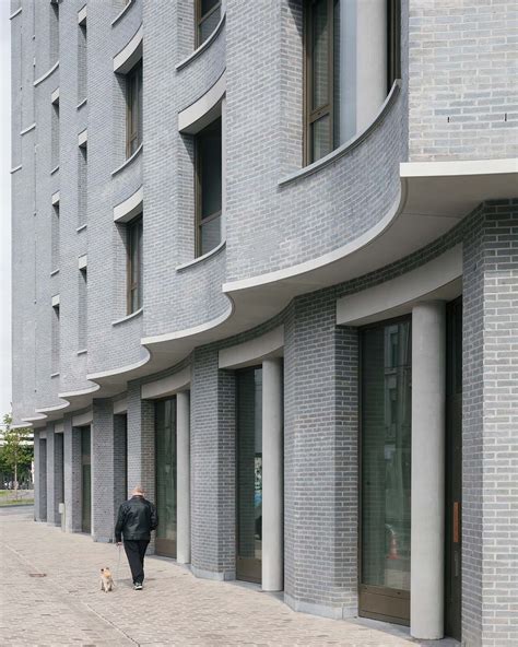 Urban Apartment Building By Bovenbouw Architectuur In The Antwerp