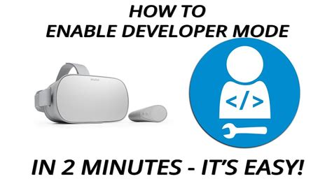 How To Enable Developer Mode On Oculus Go In 2 Minutes Youtube