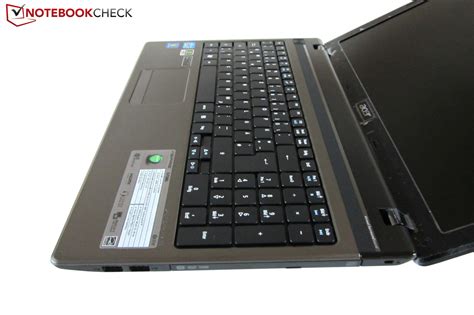 Review Acer Aspire 5750G 2354G50Mnkk Notebook NotebookCheck Net Reviews