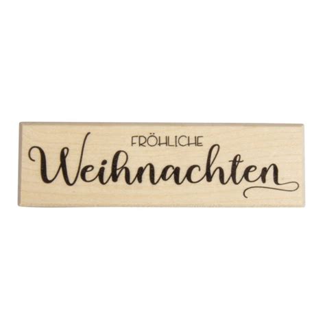 Stempel Fröhliche Weihnachten Rayher